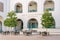 Lee and Frank Goldberg Courtyard on the Campus of San Diego Stat