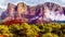 Lee Mountain and Munds Mountain near the town of Sedona in northern Arizona