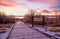 LEE VINING, CALIFORNIA, UNITED STATES - Nov 14, 2020: Mono Lake County Park Boardwalk Trail