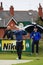 Lee Westwood on the 9th tee, Open Golf 2012