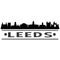 Leeds city Icon Vector Art Design Skyline