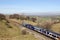 Leeds to Carlisle train leaving Birkett tunnel