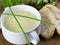 Leek cream soup