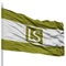 Lees Summit City Flag on Flagpole, USA