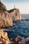 Lefkada Lighthouse Cape Lefkata at sunset