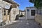 Lefkara, Cyprus - November 2. 2018. Narrow streets in the highland ancient village