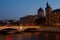 Left Bank after Sunset, Paris, France