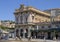 Left end of the Genova Brignole railway station, Genoa, northern Italy.