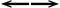 Left and right arrow, pointer, cursor in opposite direction. Intersection, navigation, forward-backward arrow element