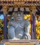 Left shrine in front of Kori Agung of Batuan temple, Ubud, Bali Indonesia