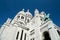 Left side Basilica Sacre Coeur in Pari