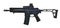 Left side SBR M16/AR15 with folding stock, 8` barrel