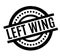 Left Wing rubber stamp