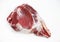 Leg of Lamb against White Background