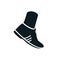 Leg with sneaker icon - 