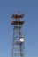 Legacy long distance microwave link tower. Prior to fiber optics, telephone long distance companies used microwave towers.