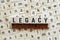 Legacy word on building blocks