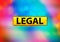 Legal Abstract Colorful Background Bokeh Design Illustration