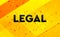 Legal abstract digital banner yellow background