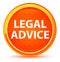 Legal Advice Natural Orange Round Button