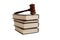 Legal books and Gavel