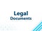 Legal Documents Modern Flat Design Blue Abstract Background