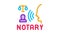 legal notary Icon Animation