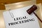 LEGAL PROCEEDING concept