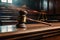 Legal System Essentials: Judge\\\'s Gavel and Scales of Justice in the Courtroom - Generative AI