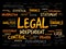 LEGAL word cloud