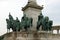 Legendary Chieftains of Hungarians, at the Millennium Monument, Budapest, Hungary