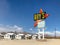 Legendary Roy`s Motel and Cafe in Amboy, California, USA.