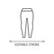 Leggings linear icon