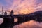 Legion Bridge and River Vltava in Prague