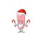 Legionella pneunophilla humble Santa Cartoon character having candies