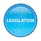 Legislation floral blue round button