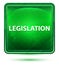 Legislation Neon Light Green Square Button