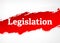Legislation Red Brush Abstract Background Illustration