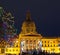 Legislative Building Edmonton, Alberta With Christmas Lights