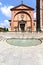 in the legnano old church closed fountain