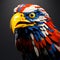 Lego Bald Eagle A Stunning 3d Representation Of An Adult Eagle