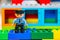 Lego Duplo policeman figure.