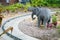 Lego elephant in Legoland Florida