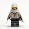 Lego Minifigure With White Cloak In Oriental-inspired Style