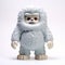 Lego Snow Gorilla: A Unique Vinyl Toy With Expressive Character Design