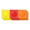 Lego Symbol mark in colorful blocks