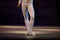 Legs of classical ballet dancer