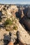 Legs and Feet Stick Out at Overlook of Angels Landing