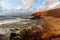 Legzira beach on sunset, Sidi Ifni, Morocco