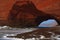 Legzira stone arches, Atlantic Ocean, Morocco